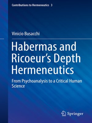 cover image of Habermas and Ricoeur's Depth Hermeneutics